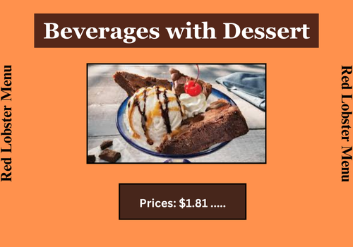 Beverages with Dessert