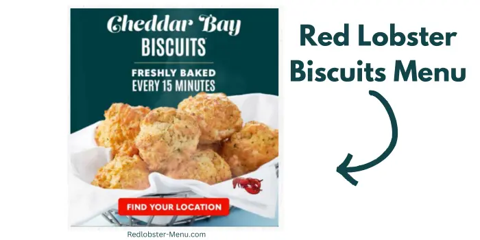 Red Lobster Biscuits Menu