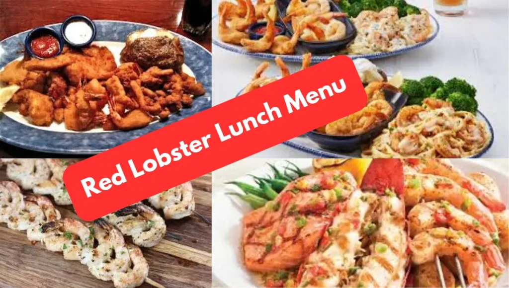 Red Lobster Lunch Menu