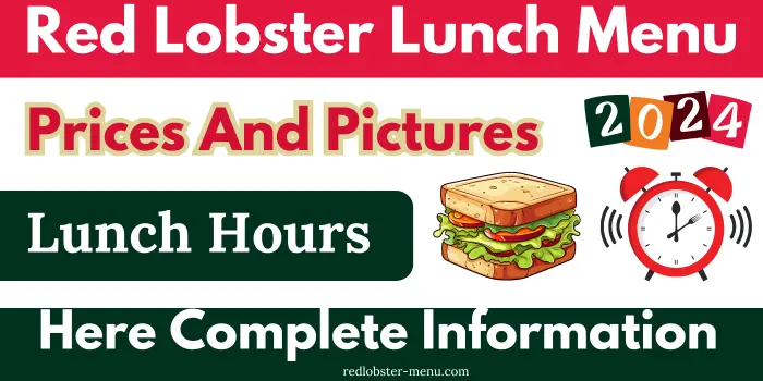 Red Lobster Lunch Menu