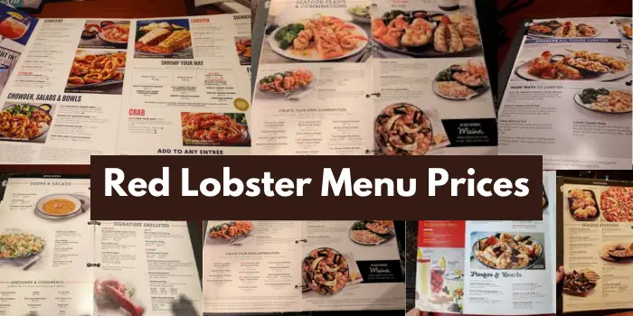 Red Lobster Menu Prices