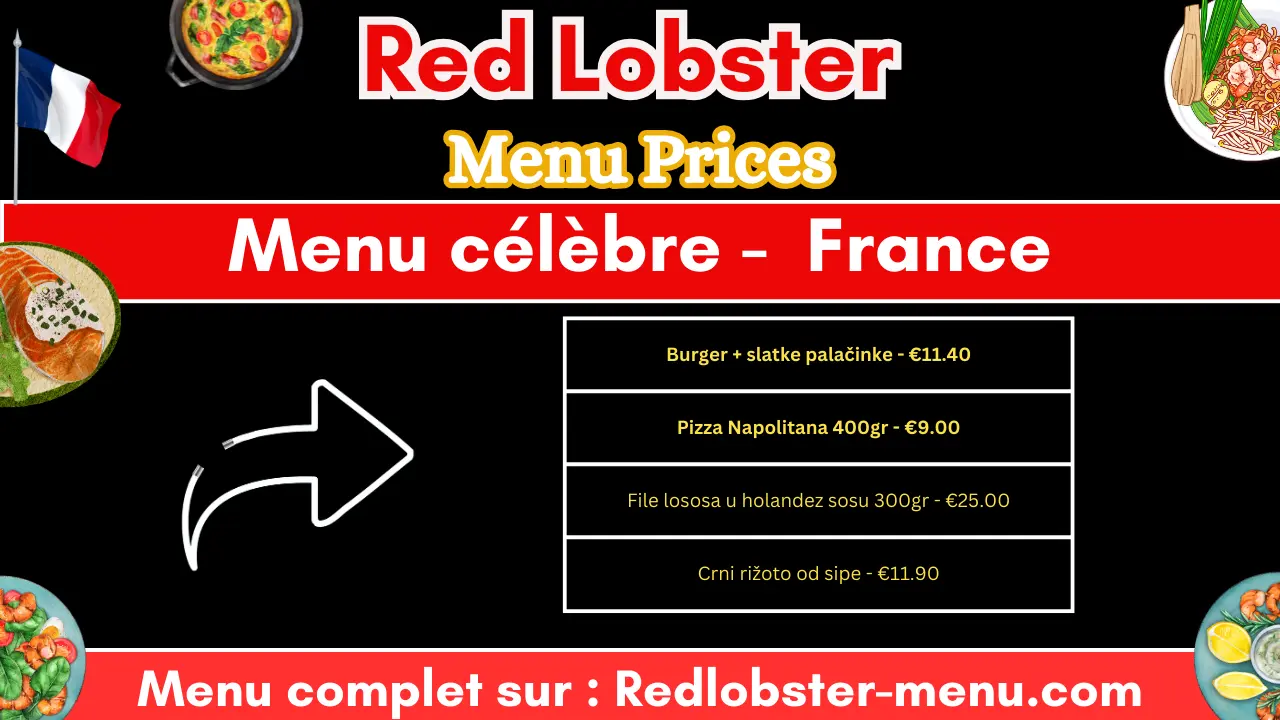 Menu célèbre - France