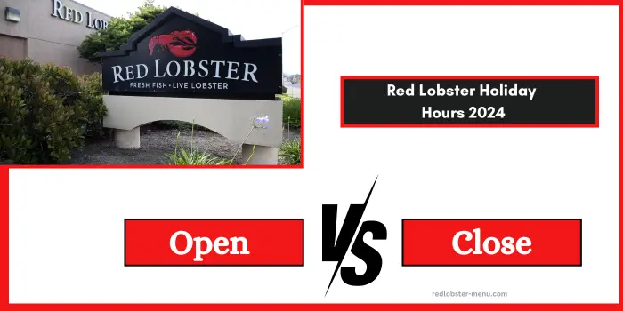 Red Lobster Holiday Hours 2024