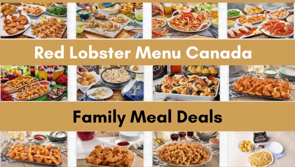 Red Lobster Menu Canada