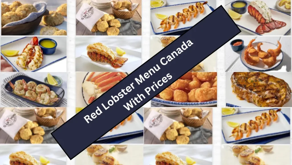 Red Lobster Menu Canada With Prices