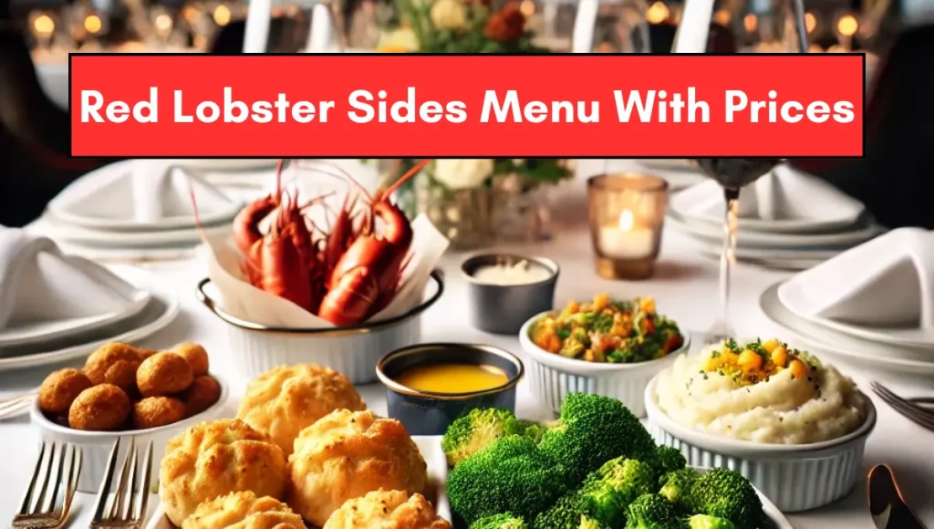 Red Lobster Sides Menu With Prices