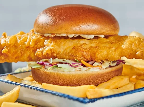 NEW! Crispy Cod Sandwich